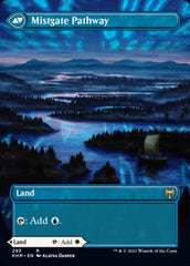 Hengegate Pathway // Mistgate Pathway (Borderless Alternate Art) [Kaldheim] | Exor Games Bridgewater