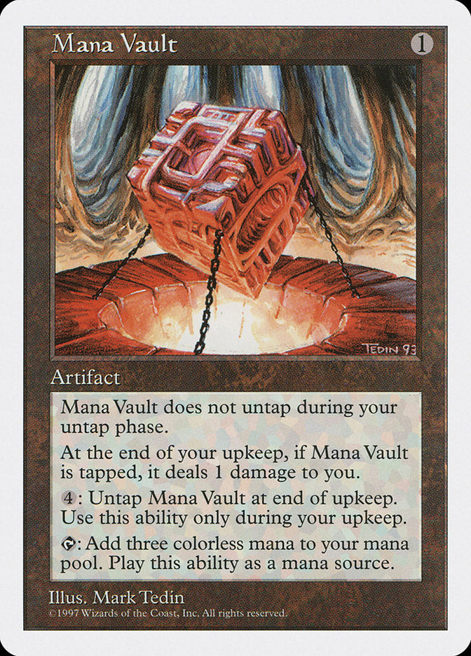 Mana Vault [Fifth Edition] | Exor Games Bridgewater