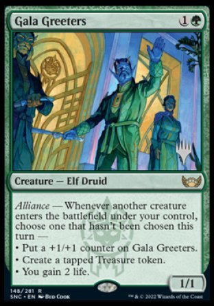 Gala Greeters (Promo Pack) [Streets of New Capenna Promos] | Exor Games Bridgewater