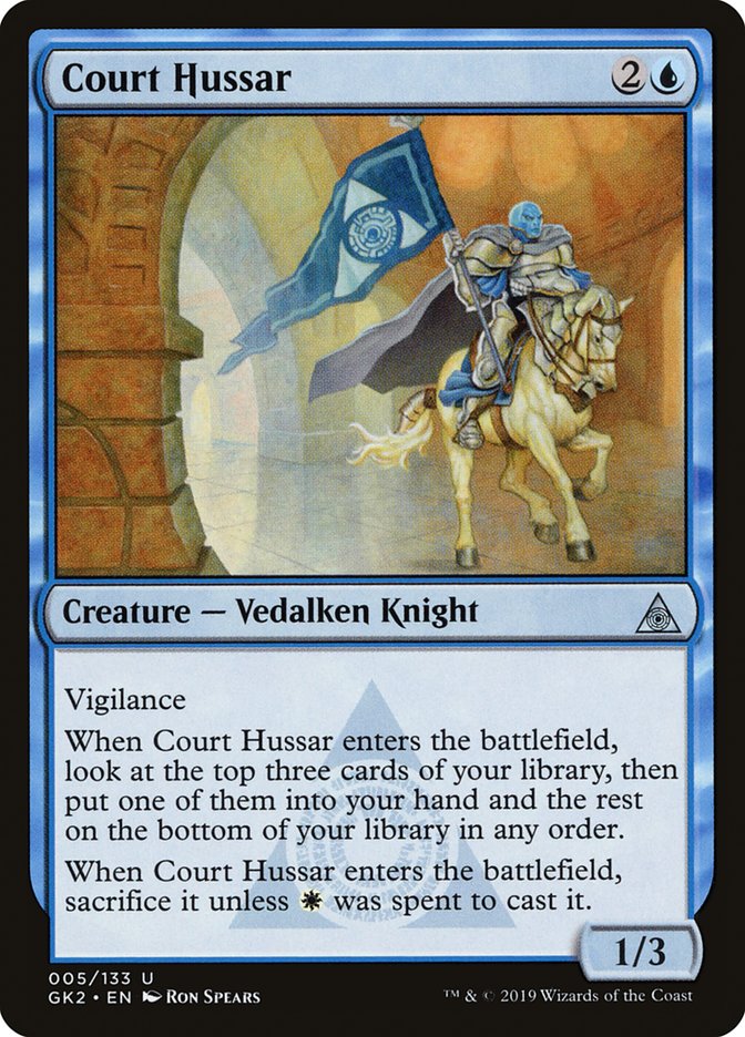 Court Hussar [Ravnica Allegiance Guild Kit] | Exor Games Bridgewater