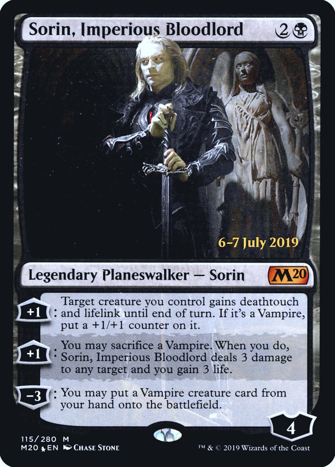 Sorin, Imperious Bloodlord  [Core Set 2020 Prerelease Promos] | Exor Games Bridgewater