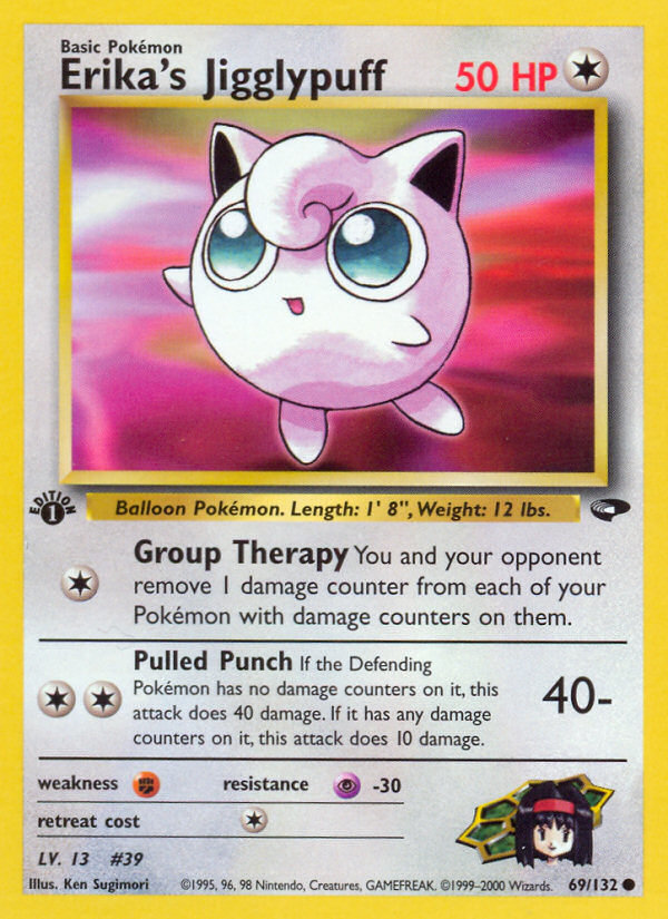 Erika's Jigglypuff (69/132) [Gym Challenge 1st Edition] | Exor Games Bridgewater
