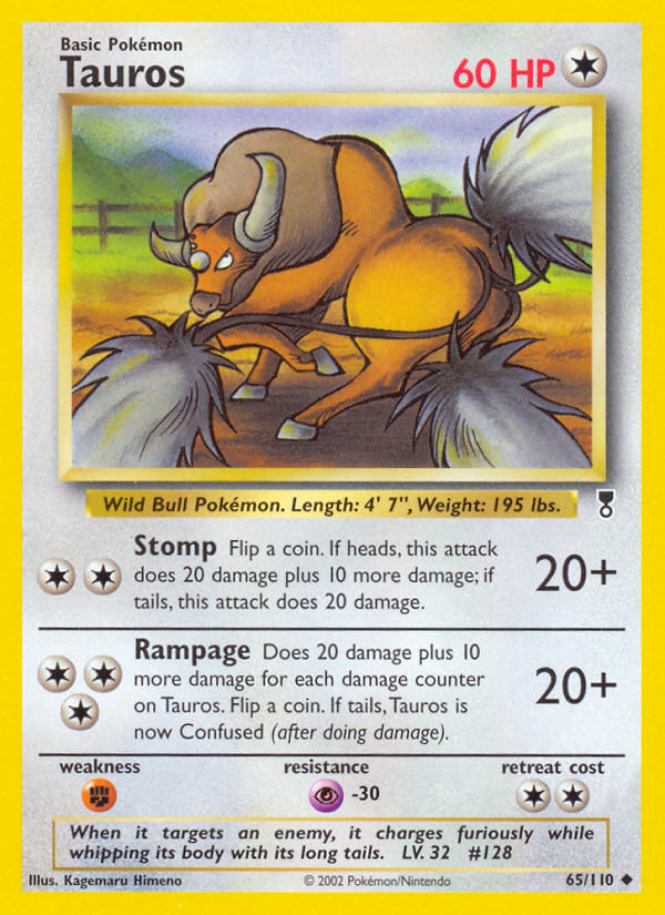 Tauros (65/110) [Legendary Collection] | Exor Games Bridgewater