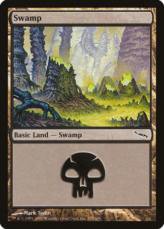 Swamp (295) [Mirrodin] | Exor Games Bridgewater