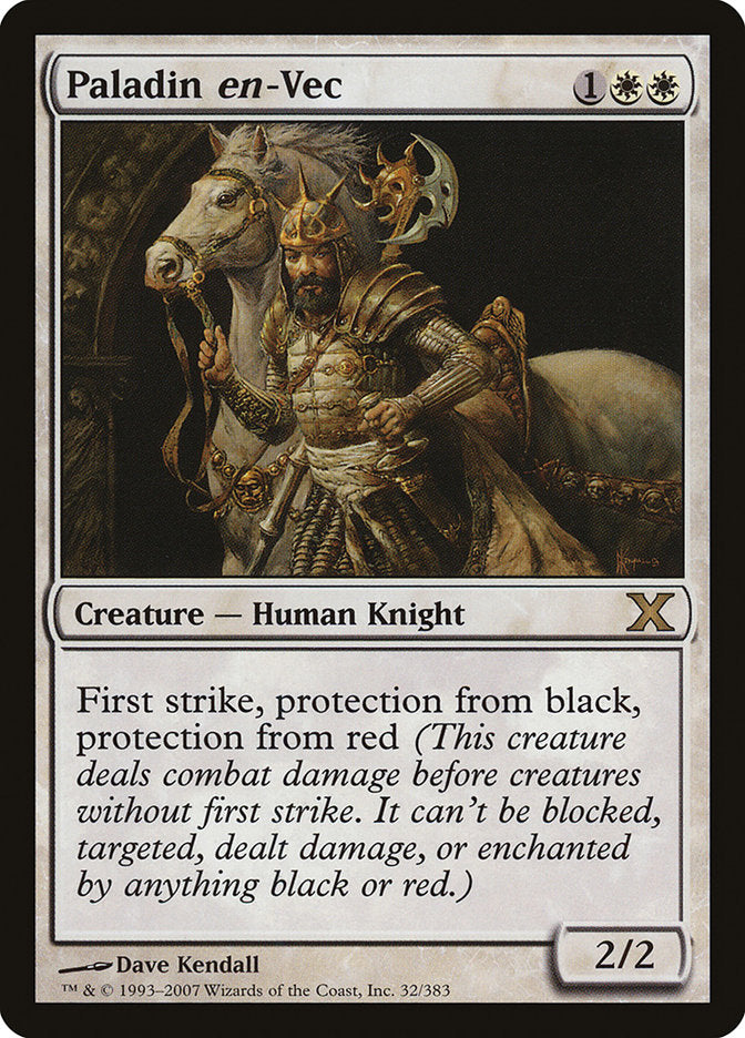 Paladin en-Vec [Tenth Edition] | Exor Games Bridgewater