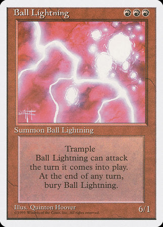 Ball Lightning [Fourth Edition] | Exor Games Bridgewater