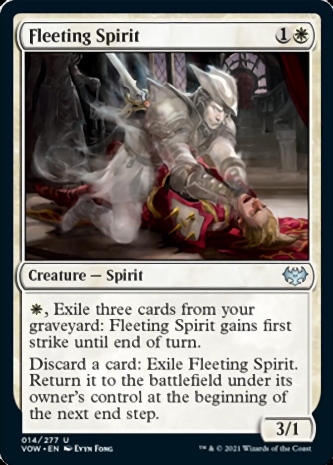 Fleeting Spirit [Innistrad: Crimson Vow] | Exor Games Bridgewater