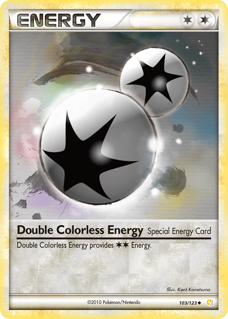 Double Colorless Energy (103/123) [HeartGold & SoulSilver: Base Set] | Exor Games Bridgewater