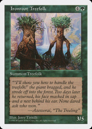 Ironroot Treefolk [Fifth Edition] | Exor Games Bridgewater