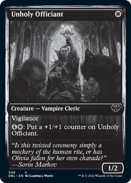 Unholy Officiant [Innistrad: Double Feature] | Exor Games Bridgewater