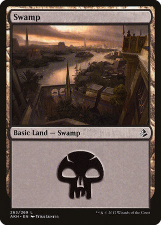 Swamp (263) [Amonkhet] | Exor Games Bridgewater