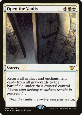 Open the Vaults [Commander 2015] | Exor Games Bridgewater