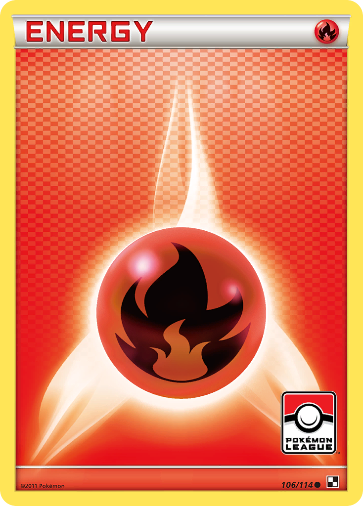 Fire Energy (106/114) [Black & White: Base Set] | Exor Games Bridgewater