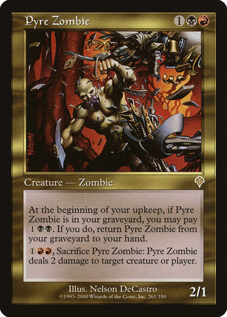 Pyre Zombie [Invasion] | Exor Games Bridgewater