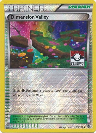 Dimension Valley (93/119) (League Promo) [XY: Phantom Forces] | Exor Games Bridgewater