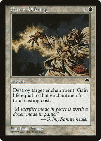 Serene Offering [Tempest] | Exor Games Bridgewater