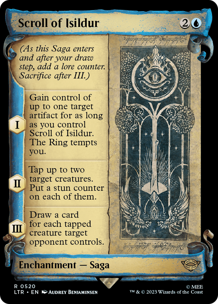 Scroll of Isildur [The Lord of the Rings: Tales of Middle-Earth Showcase Scrolls] | Exor Games Bridgewater