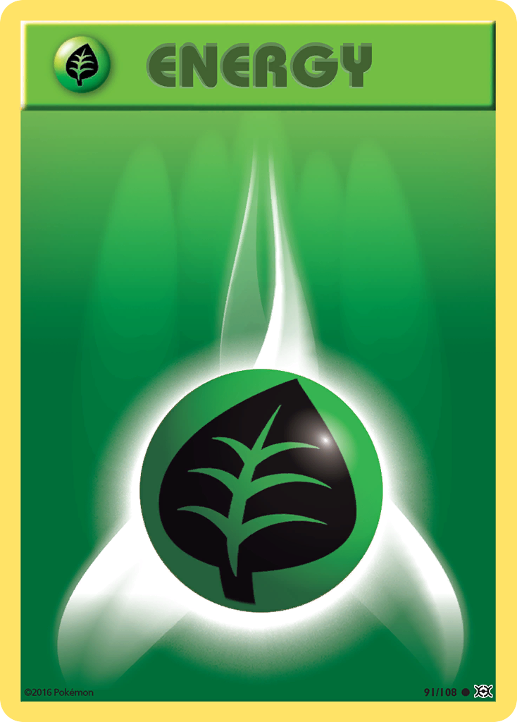 Grass Energy (91/108) [XY: Evolutions] | Exor Games Bridgewater