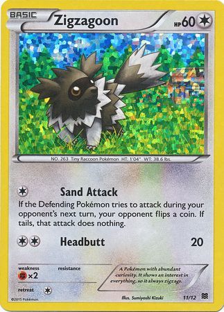 Zigzagoon (11/12) [McDonald's Promos: 2015 Collection] | Exor Games Bridgewater