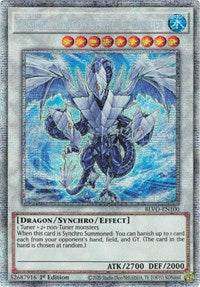 Trishula, Dragon of the Ice Barrier (Starlight Rare) [BLVO-EN100] Starlight Rare | Exor Games Bridgewater