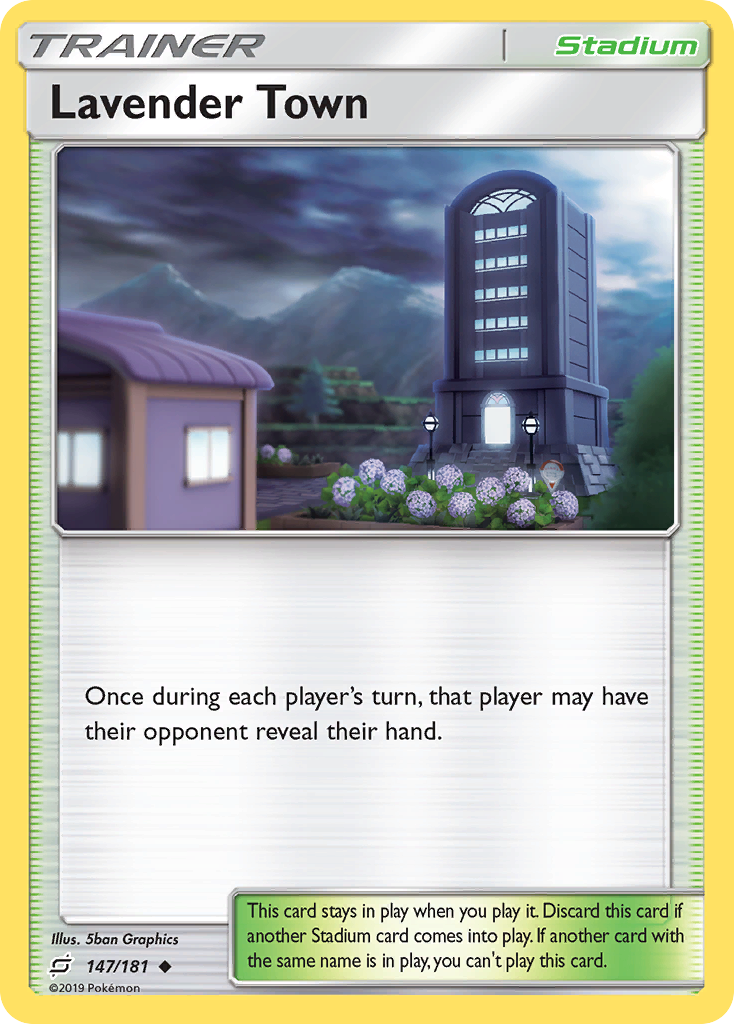 Lavender Town (147/181) [Sun & Moon: Team Up] | Exor Games Bridgewater