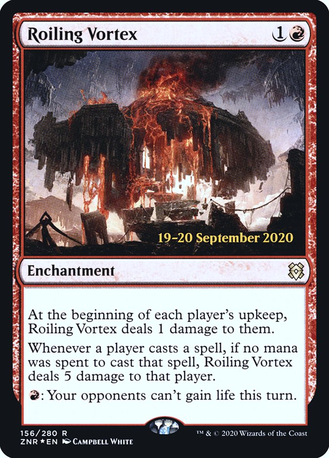 Roiling Vortex  [Zendikar Rising Prerelease Promos] | Exor Games Bridgewater