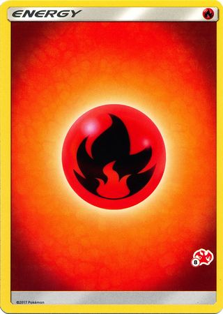 Fire Energy (Charizard Stamp #8) [Battle Academy 2020] | Exor Games Bridgewater