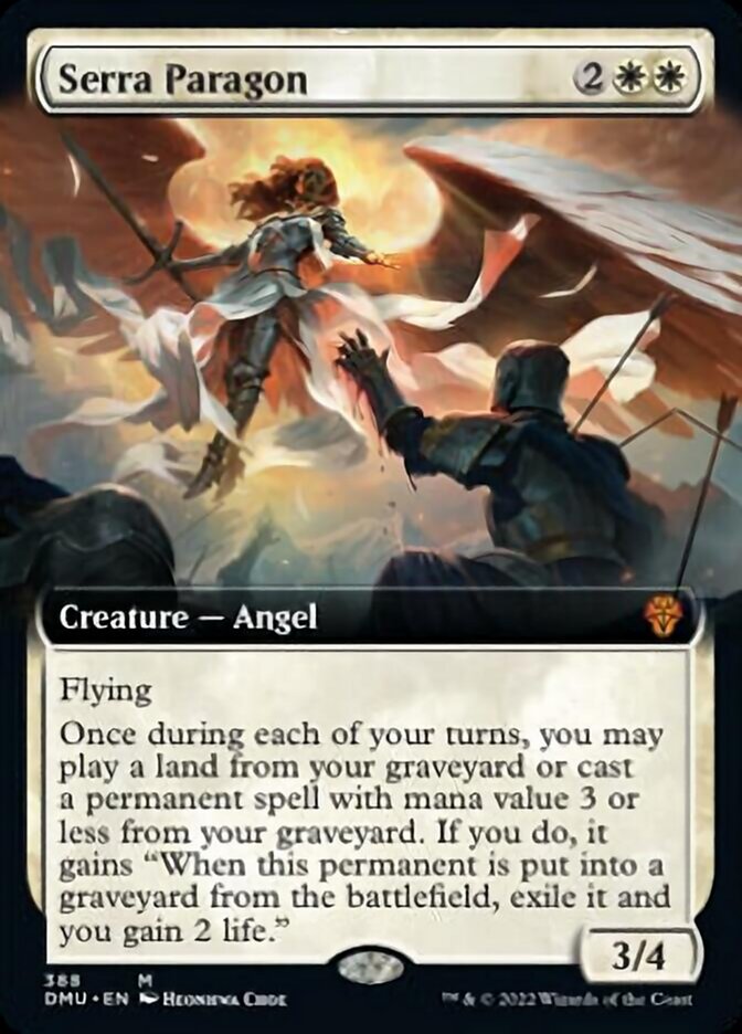 Serra Paragon (Extended Art) [Dominaria United] | Exor Games Bridgewater