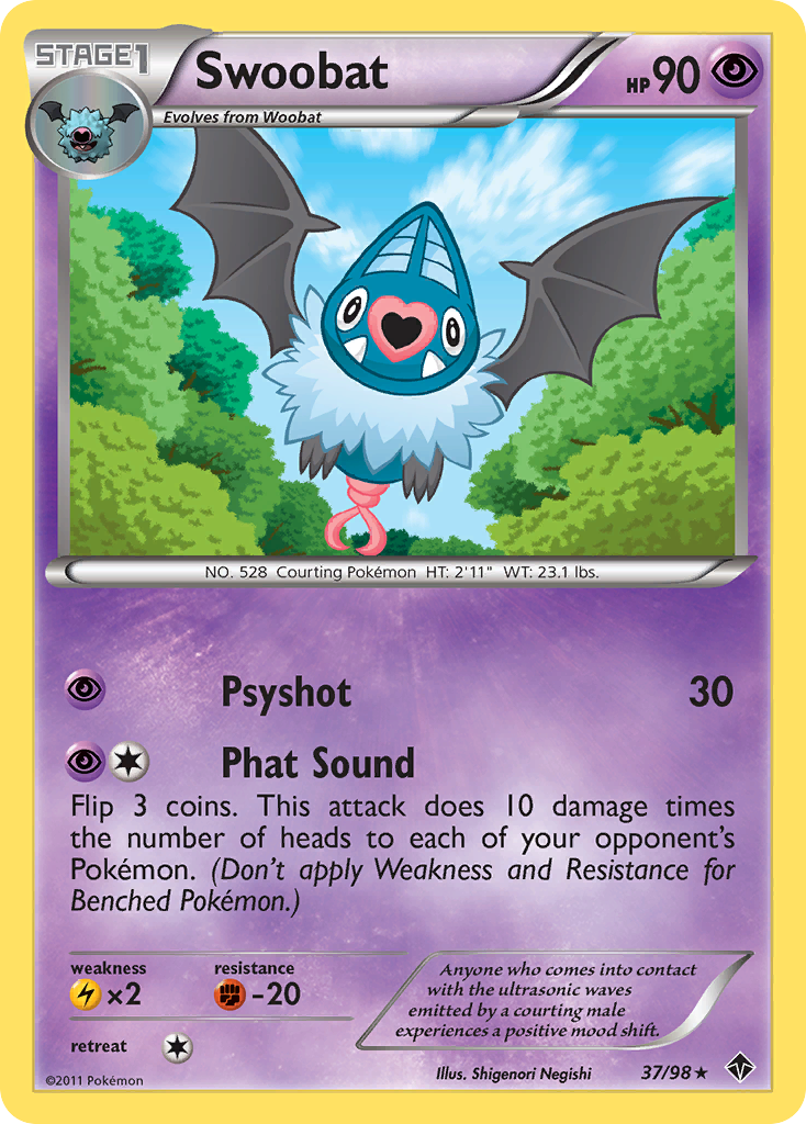 Swoobat (37/98) [Black & White: Emerging Powers] | Exor Games Bridgewater