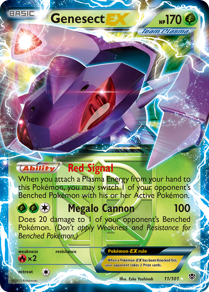 Genesect EX (11/101) [Black & White: Plasma Blast] | Exor Games Bridgewater