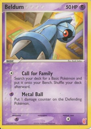 Beldum (1/12) [EX: Trainer Kit 2 - Plusle] | Exor Games Bridgewater