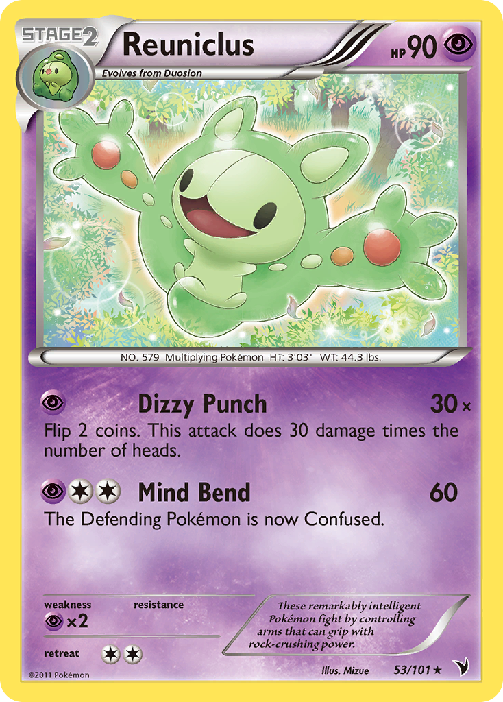 Reuniclus (53/101) [Black & White: Noble Victories] | Exor Games Bridgewater