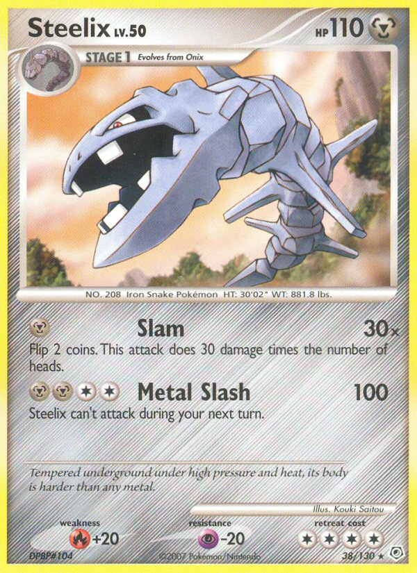 Steelix (38/130) [Diamond & Pearl: Base Set] | Exor Games Bridgewater