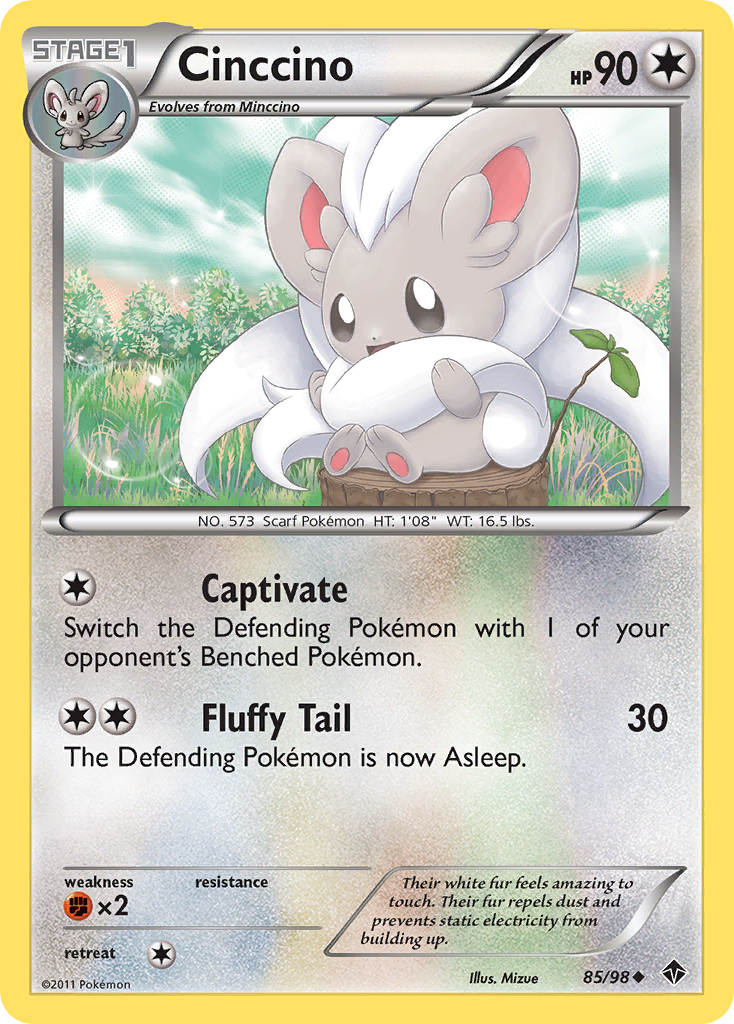 Cinccino (85/98) [Black & White: Emerging Powers] | Exor Games Bridgewater