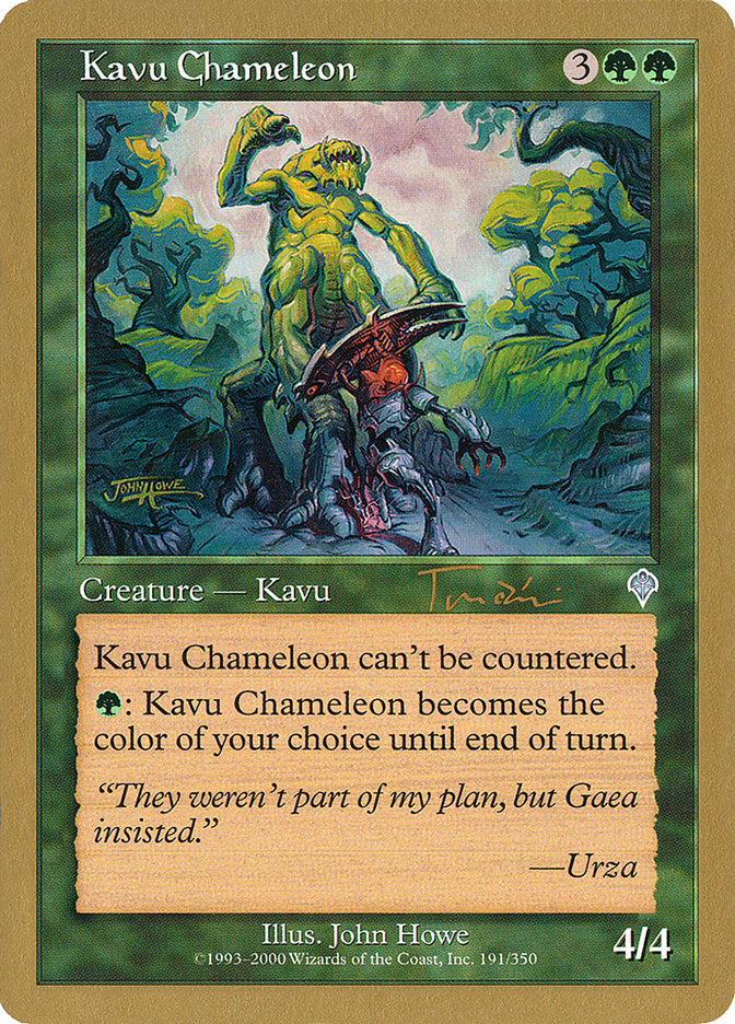 Kavu Chameleon (Jan Tomcani) [World Championship Decks 2001] | Exor Games Bridgewater