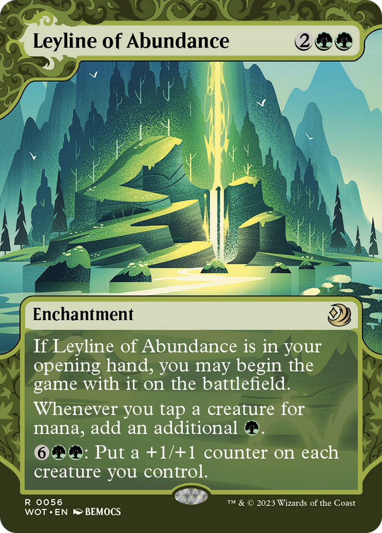 Leyline of Abundance [Wilds of Eldraine: Enchanting Tales] | Exor Games Bridgewater