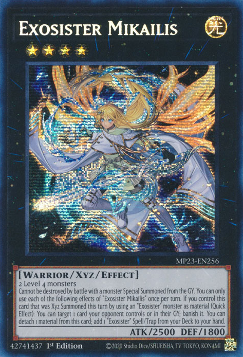 Exosister Mikailis [MP23-EN256] Prismatic Secret Rare | Exor Games Bridgewater