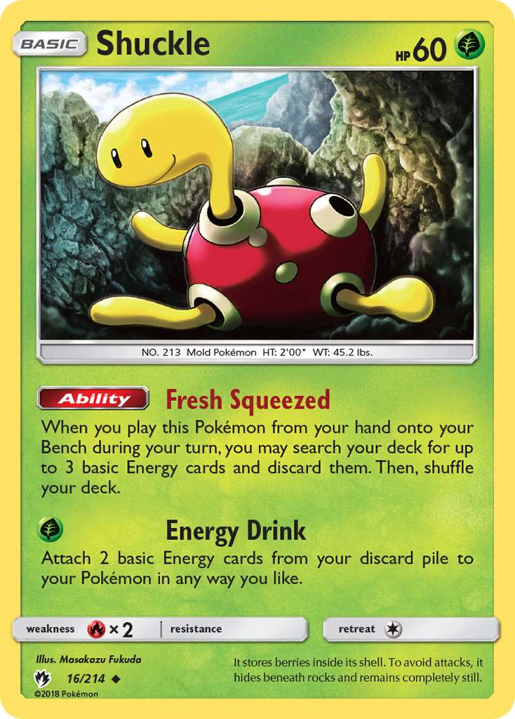 Shuckle (16/214) [Sun & Moon: Lost Thunder] | Exor Games Bridgewater