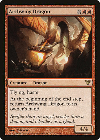 Archwing Dragon [Avacyn Restored] | Exor Games Bridgewater