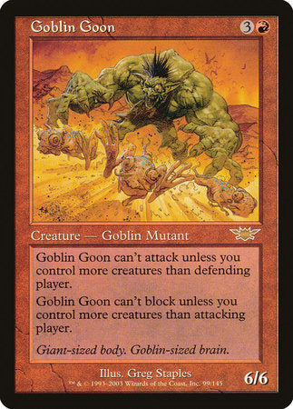 Goblin Goon [Legions] | Exor Games Bridgewater