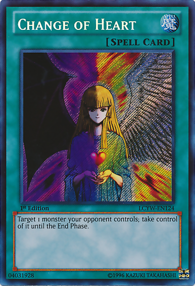 Change of Heart [LCYW-EN124] Secret Rare | Exor Games Bridgewater