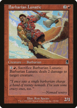 Barbarian Lunatic [Odyssey] | Exor Games Bridgewater