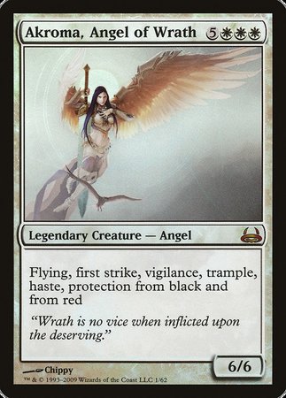 Akroma, Angel of Wrath [Duel Decks: Divine vs. Demonic] | Exor Games Bridgewater