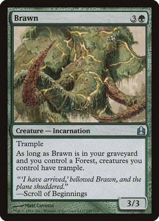 Brawn [Commander 2011] | Exor Games Bridgewater