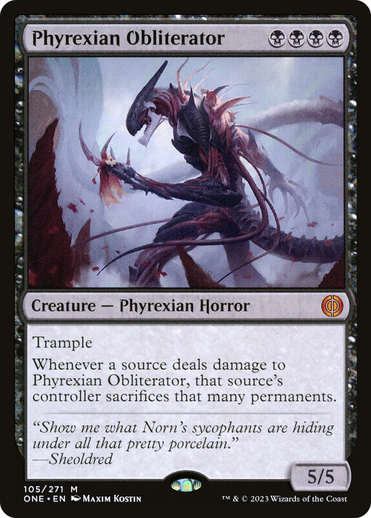 Phyrexian Obliterator [Phyrexia: All Will Be One] | Exor Games Bridgewater