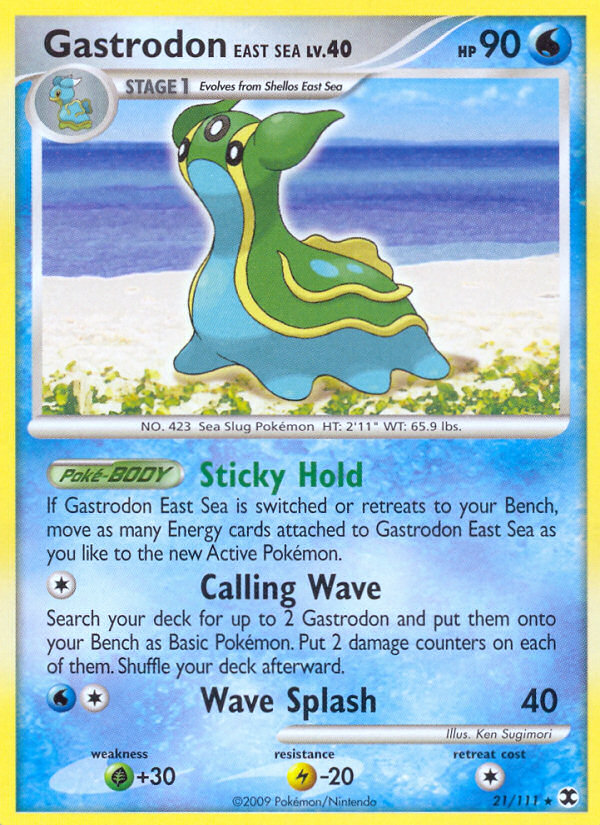 Gastrodon East Sea (21/111) [Platinum: Rising Rivals] | Exor Games Bridgewater