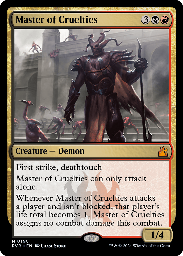 Master of Cruelties [Ravnica Remastered] | Exor Games Bridgewater