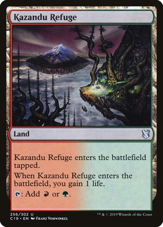 Kazandu Refuge [Commander 2019] | Exor Games Bridgewater