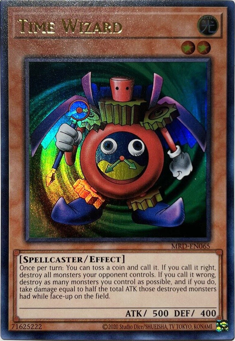 Time Wizard (25th Anniversary) [MRD-EN065] Ultra Rare | Exor Games Bridgewater