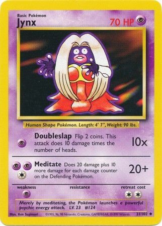 Jynx (31/102) [Base Set Unlimited] | Exor Games Bridgewater